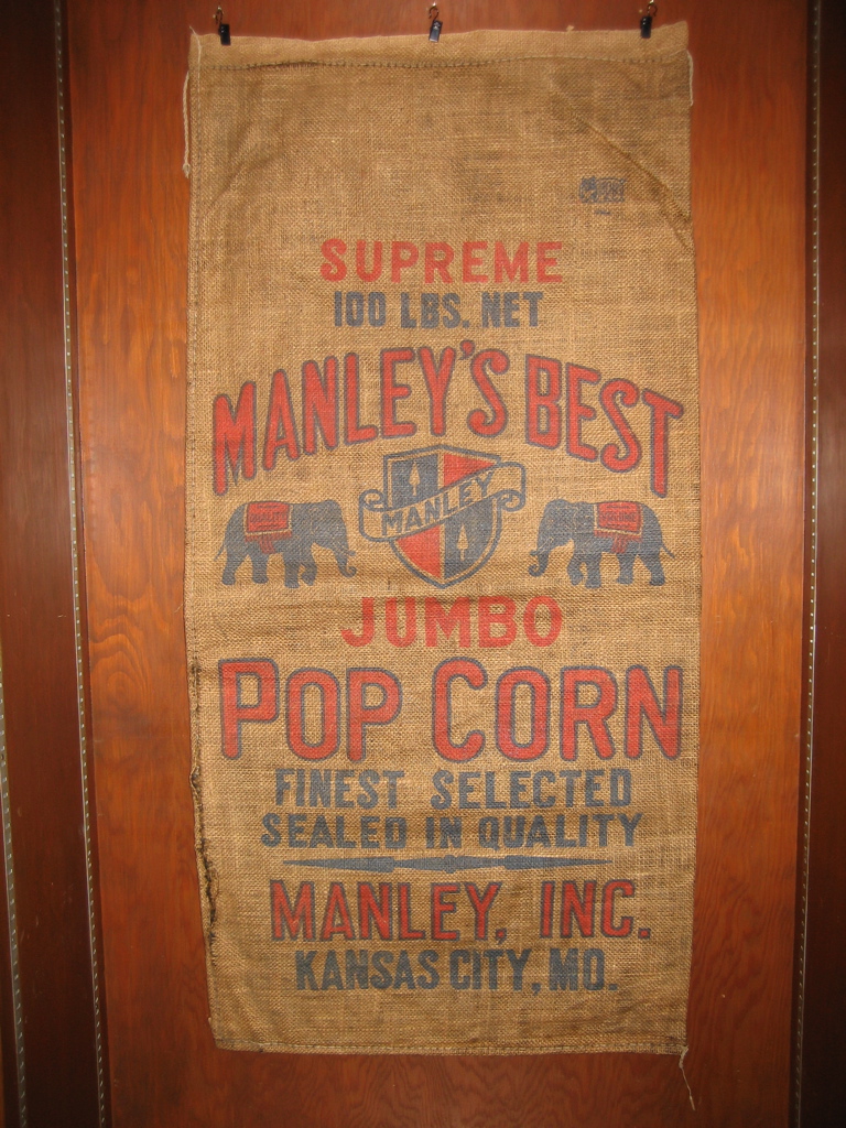 Manley Burlap Bag