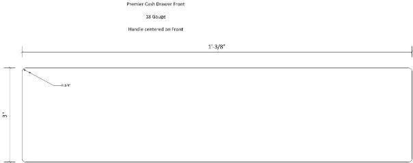 Cash Drawer Front