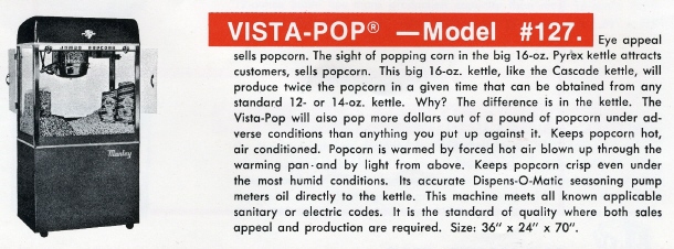 Vista Pop Model 127 Ad